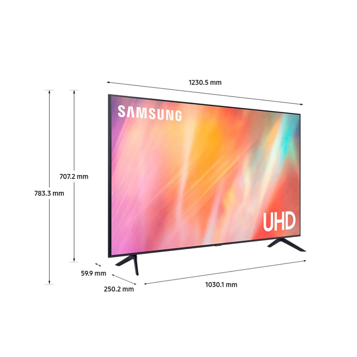 Samsung 55" Smart TV Large 4K Ultra HD HDR LED Thin Bezel Television