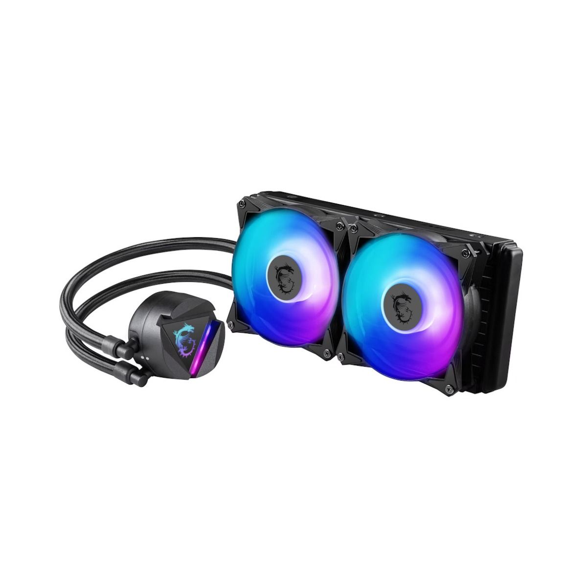 MSI MAG CORELIQUID 240R AIO Dual Fan Radiator Liquid CPU Cooler