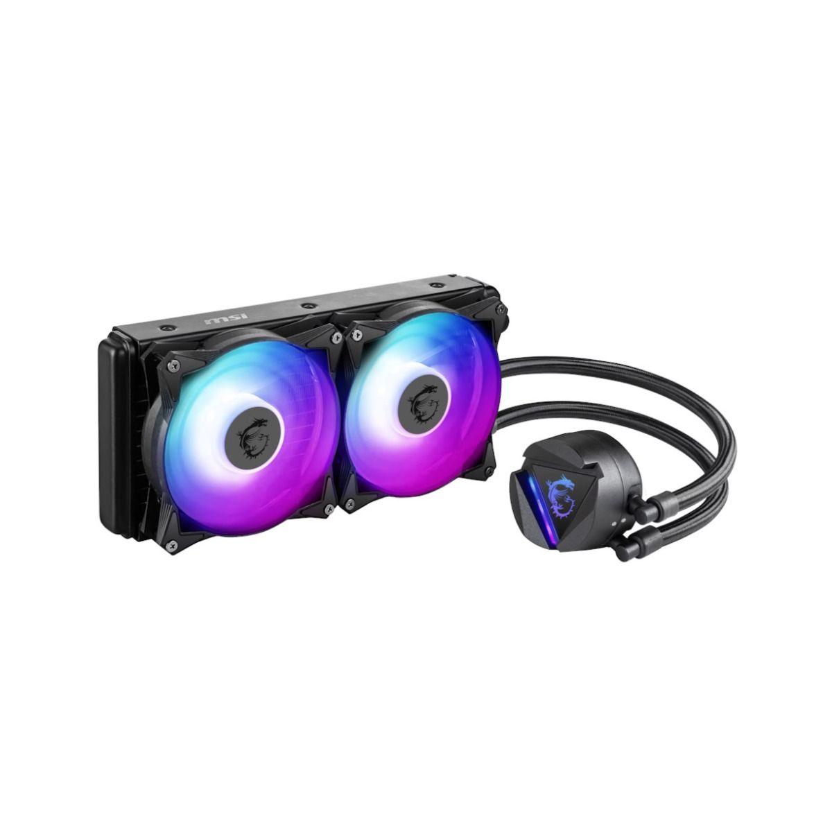 MSI MAG CORELIQUID 240R AIO Dual Fan Radiator Liquid CPU Cooler