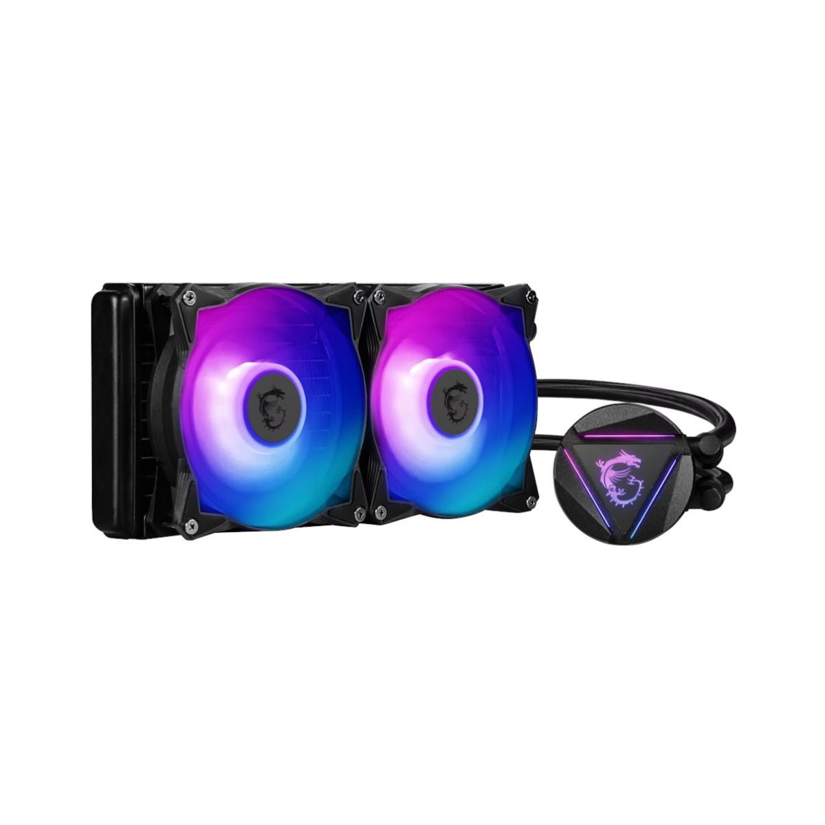 MSI MAG CORELIQUID 240R AIO Dual Fan Radiator Liquid CPU Cooler
