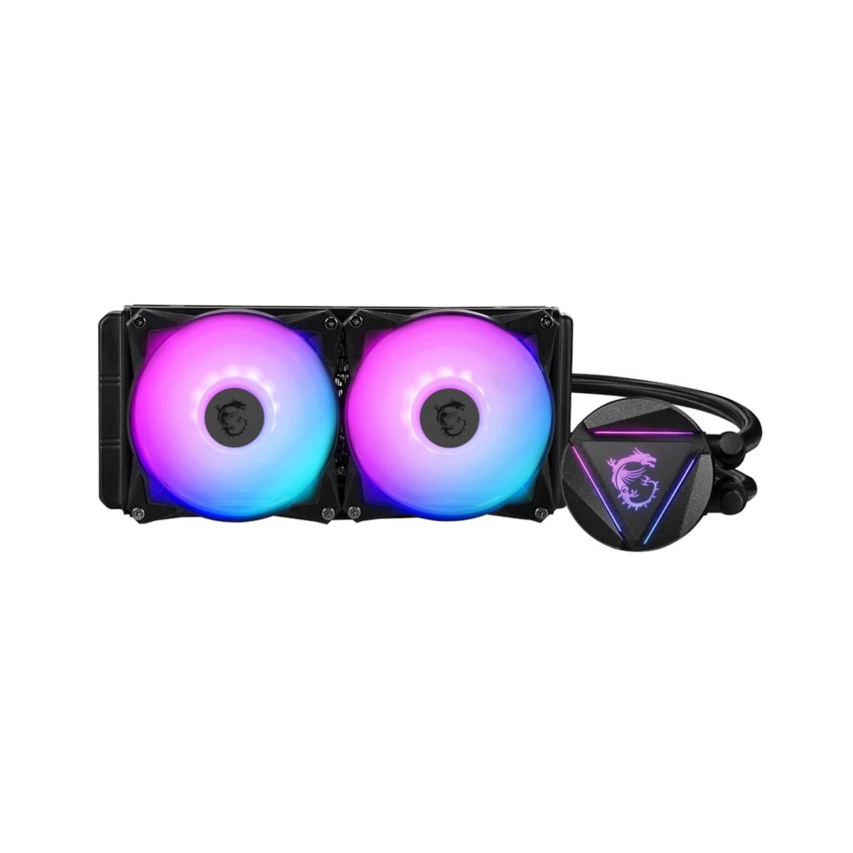 MSI MAG CORELIQUID 240R AIO Dual Fan Radiator Liquid CPU Cooler