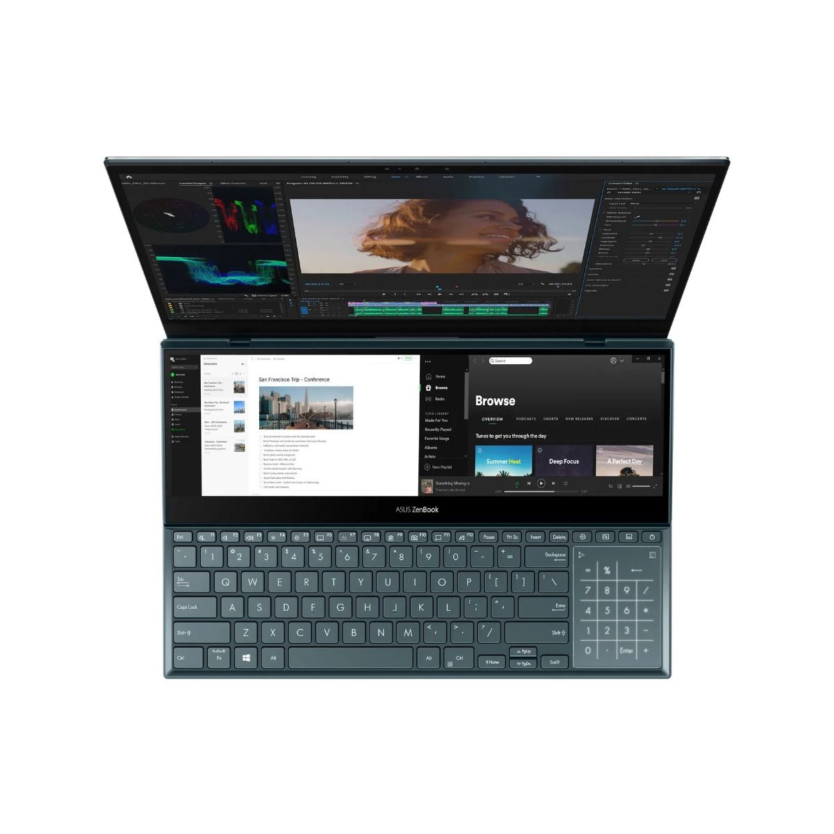 ASUS ZenBook Pro Duo 15 OLED Laptop Touch i9-11900H 32GB 1TB RTX 3080
