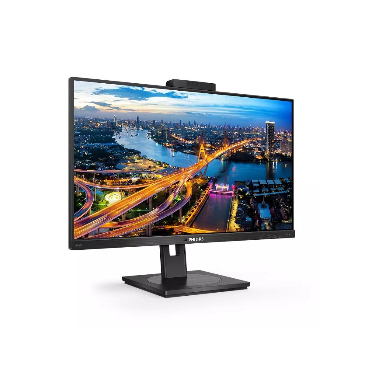 Philips 24" Full HD Monitor IPS Adaptive Sync Windows Hello Webcam