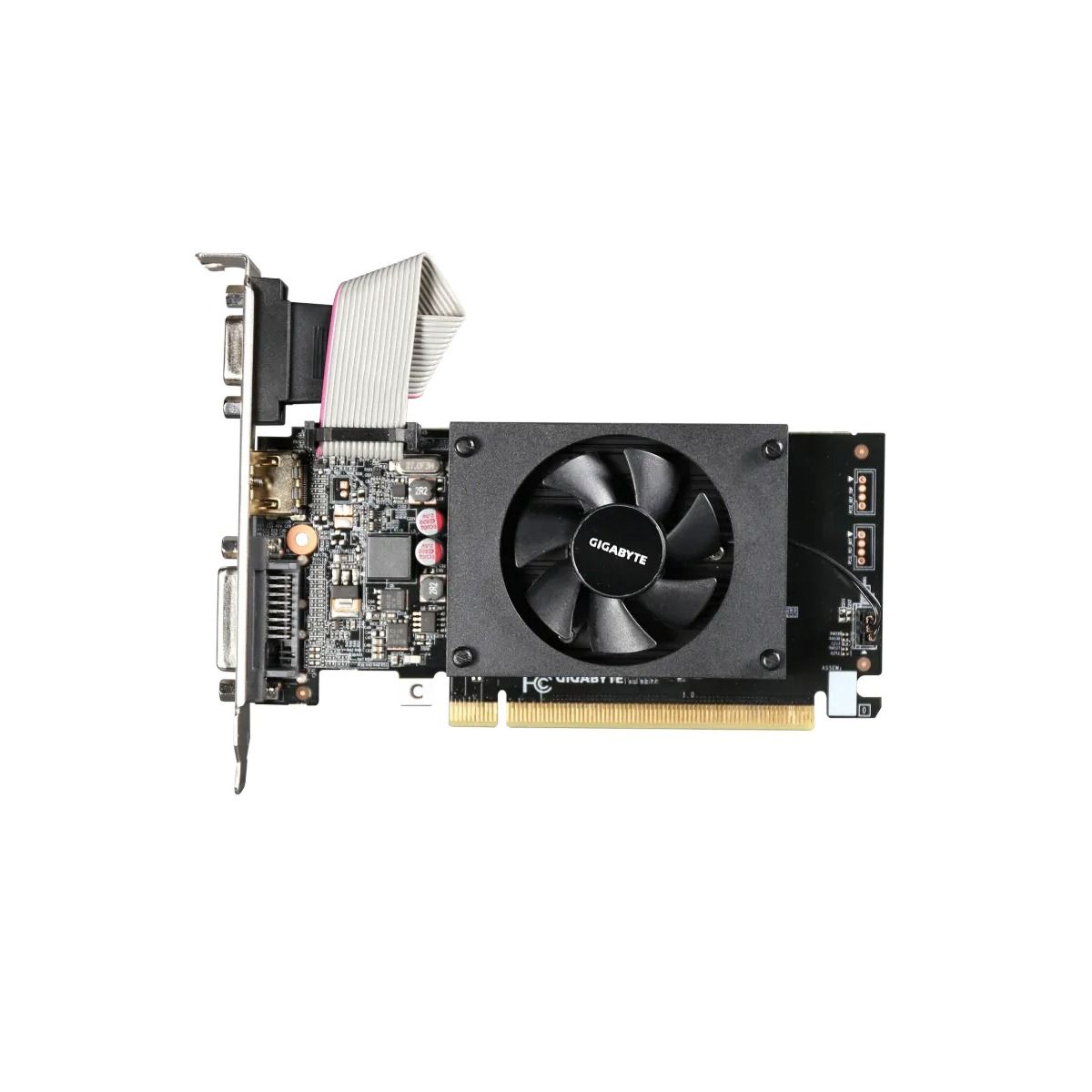 Gigabyte NVIDIA GT710 2GB Graphics Card DDR3 DVI VGA HDMI LP PCI-E