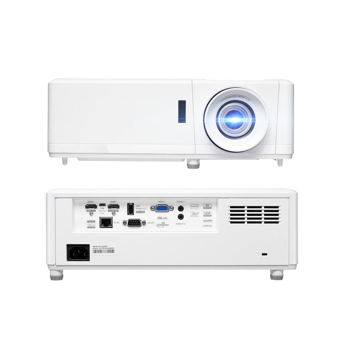 Optoma HZ40 DLP Home Cinema Laser Projector 4000 Lumens