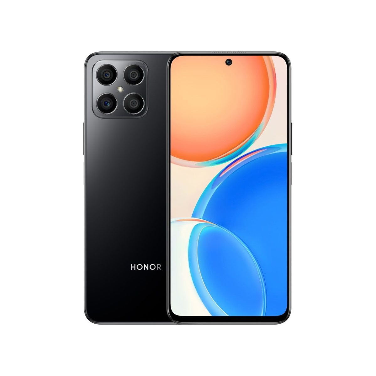 Honor X8 4G Android Smart Phone 6GB RAM 128GB Storage Midnight Black