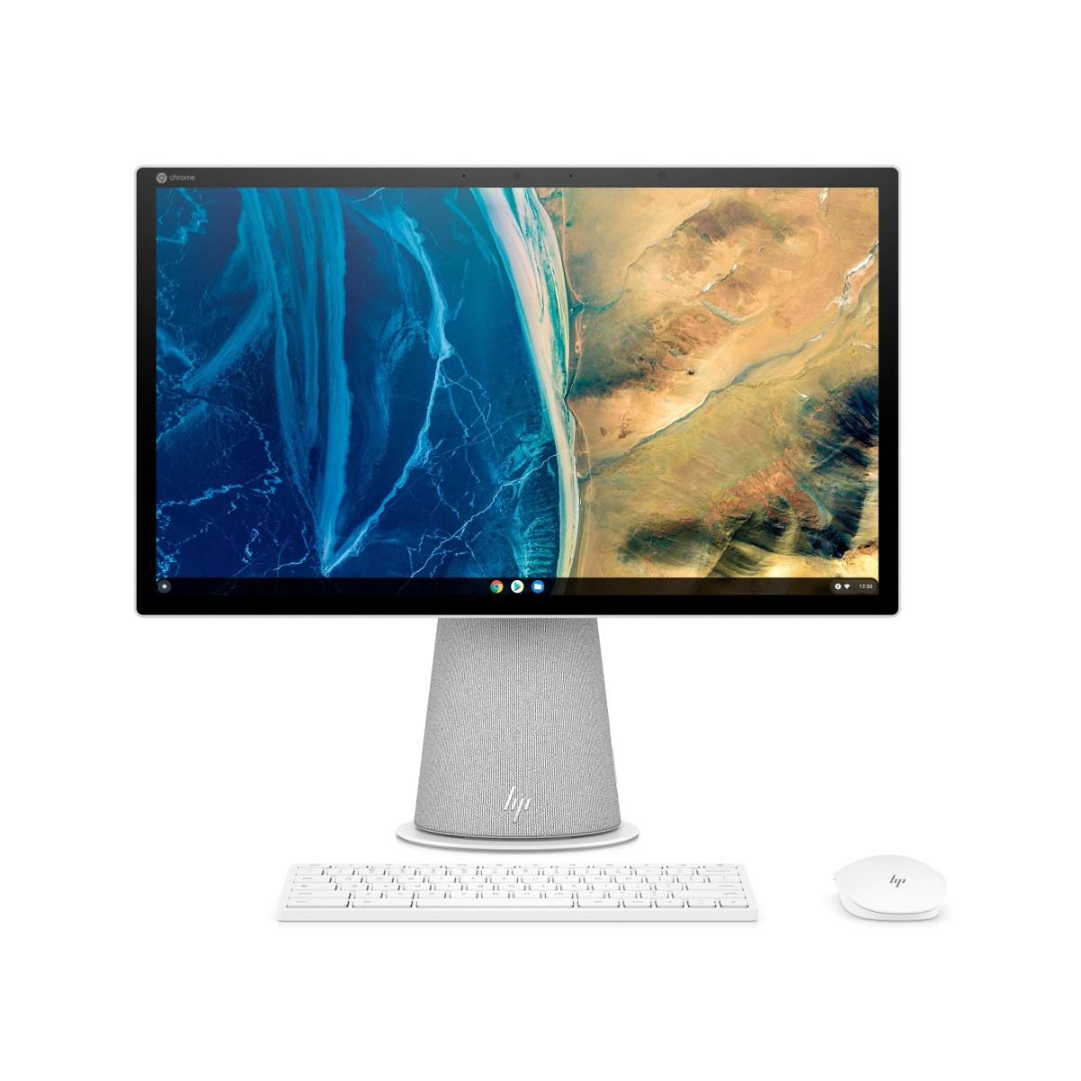 HP Chromebase 21.5" AIO Desktop PC Touch Intel Pentium 4GB 256GB
