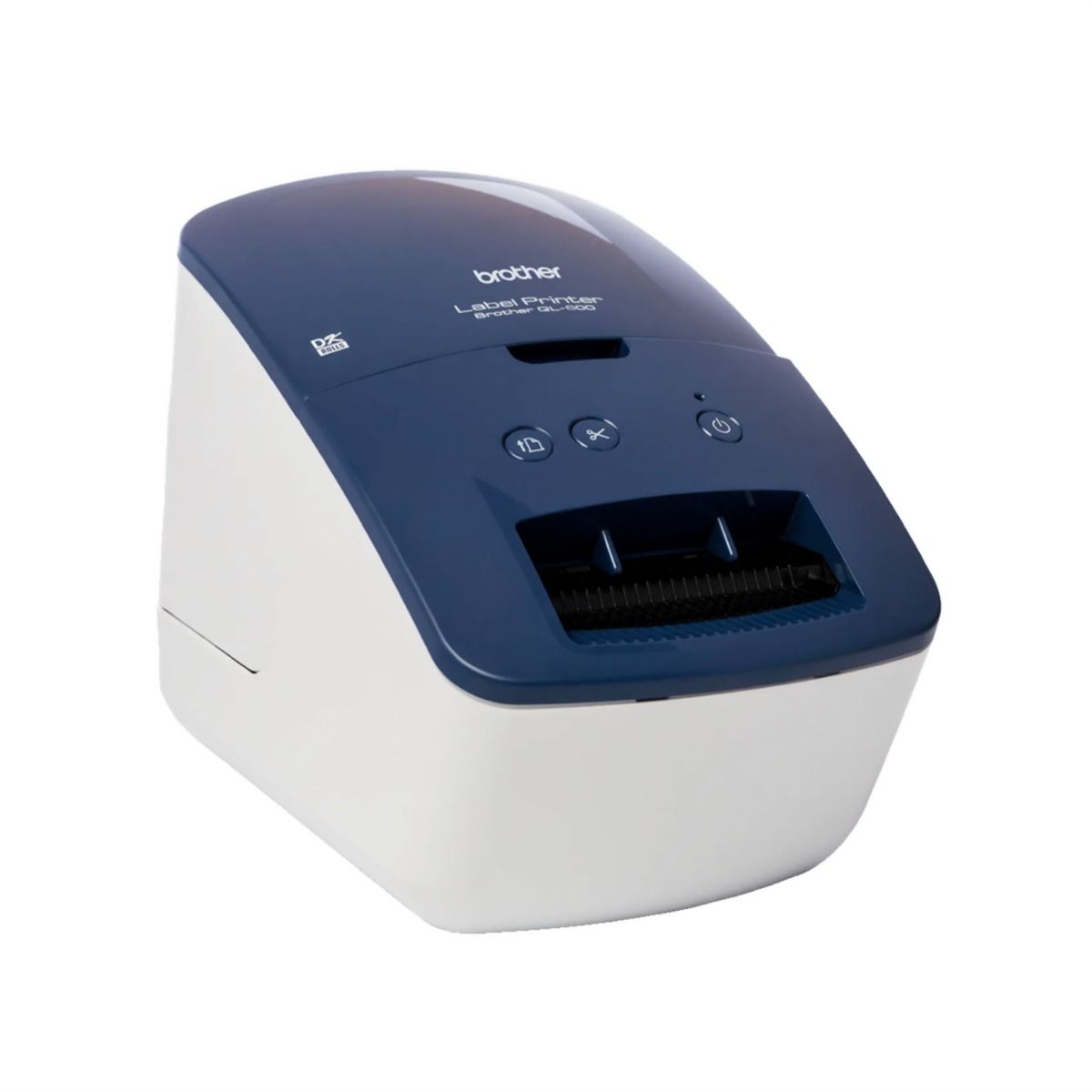 Brother QL-600B Thermal Address and Label Printer Blue / Black USB 62mm Wide
