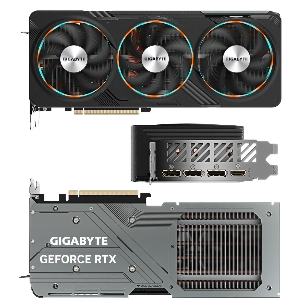 Gigabyte RTX 4070 Gaming OC 12GB Memory Graphics Card RGB Lighting Black
