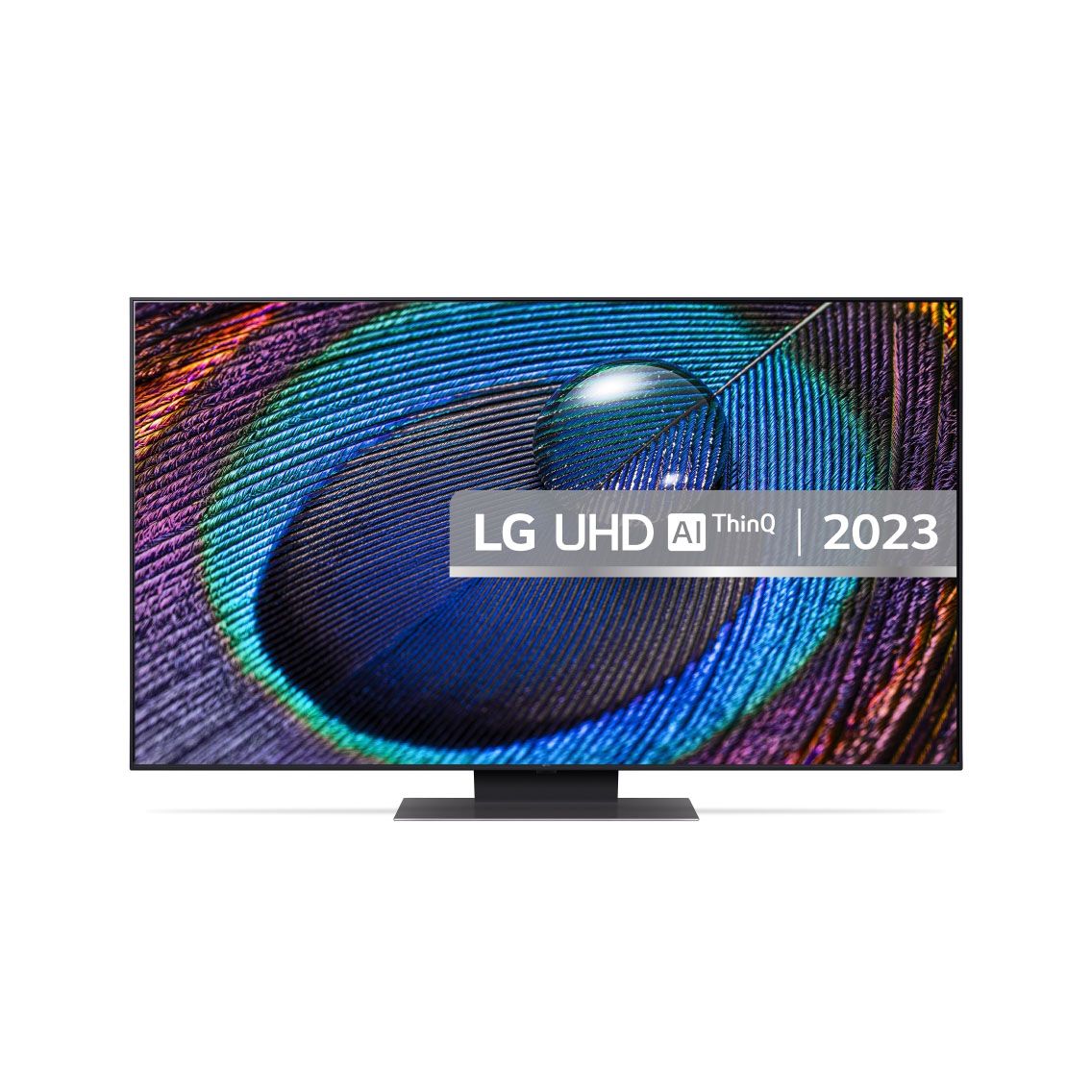 LG UR91 55" Ultra HD 4K Smart TV HDR10 HDMI Slim 20W Speaker 2023 Black