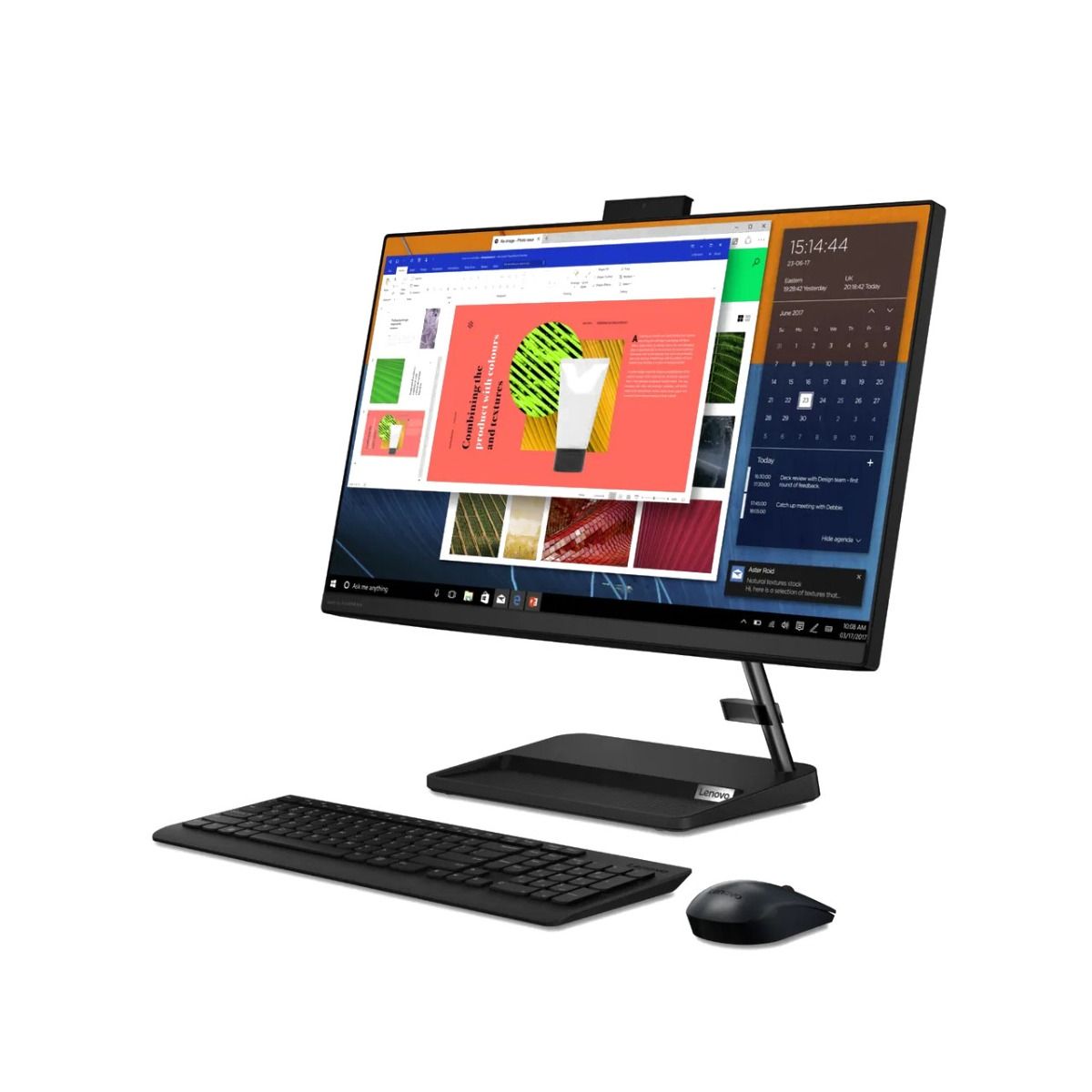 Lenovo IdeaCentre AIO 3 24ALC6 Desktop PC Ryzen 5 8GB RAM 512GB SSD Black