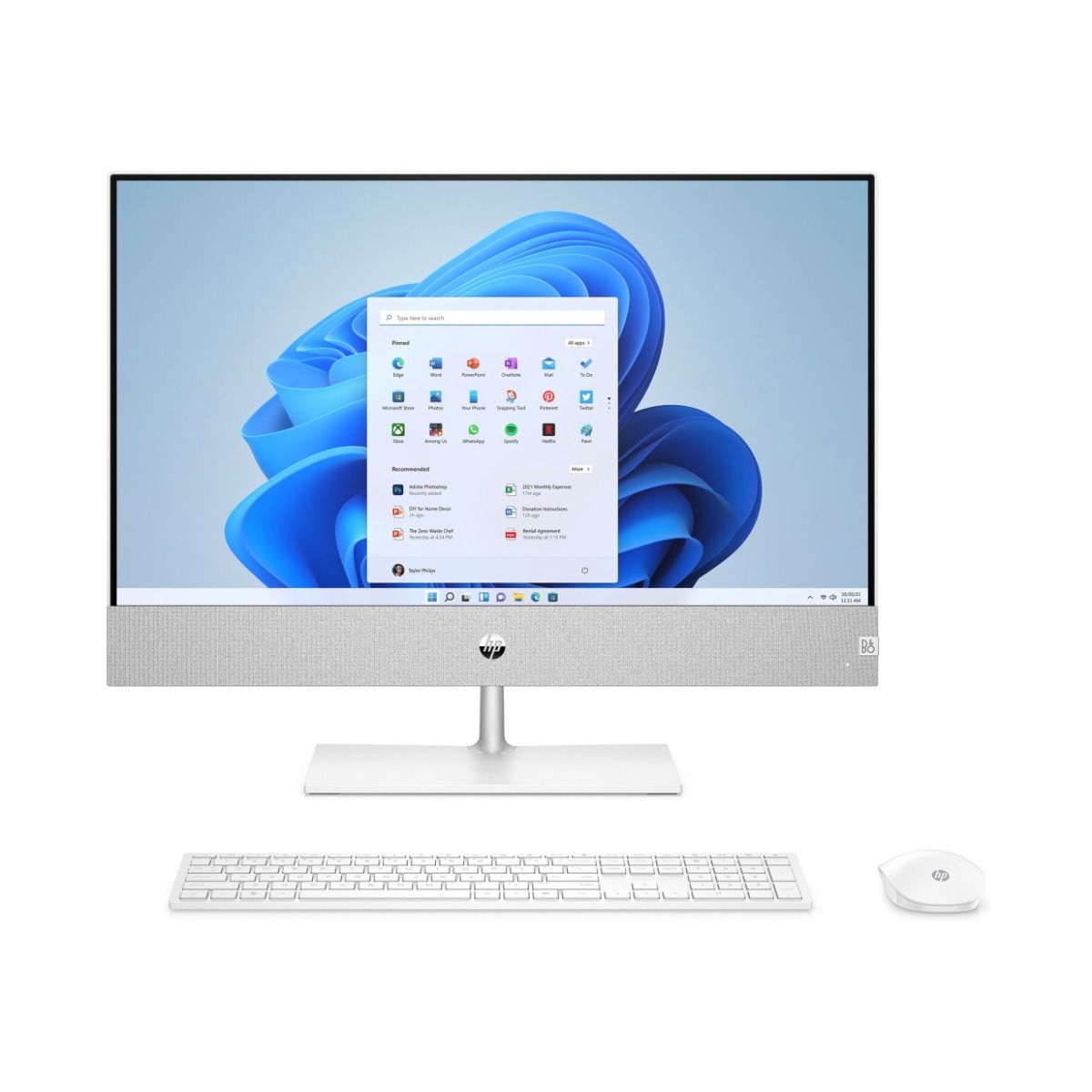 HP Pavilion 24-ca1000na 23.8" All-in-One PC Intel i5 12th Gen 8GB RAM 512GB SSD
