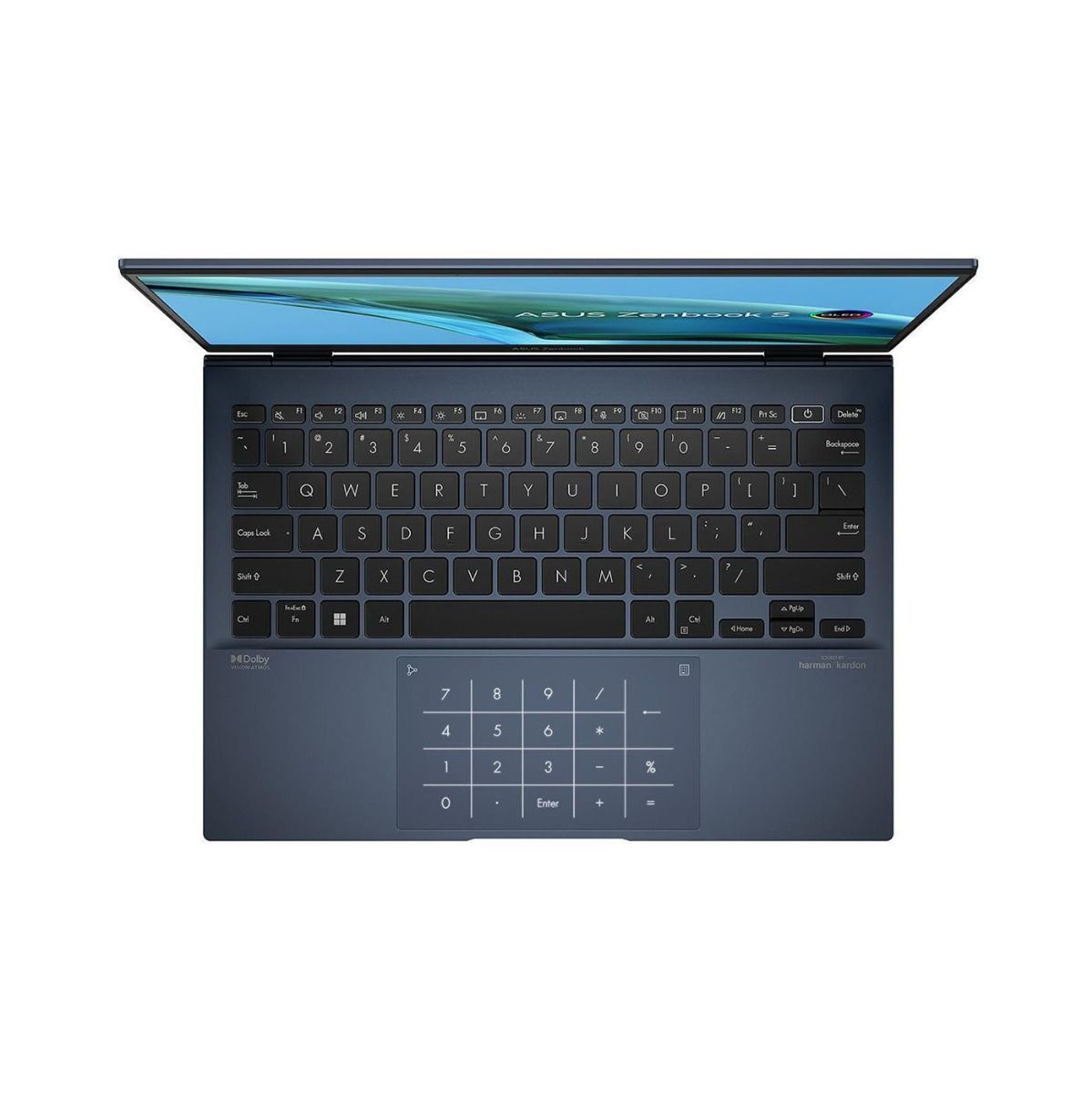 ASUS Zenbook S 13 OLED Laptop Touchscreen Ryzen 7 16GB RAM 512GB SSD Blue
