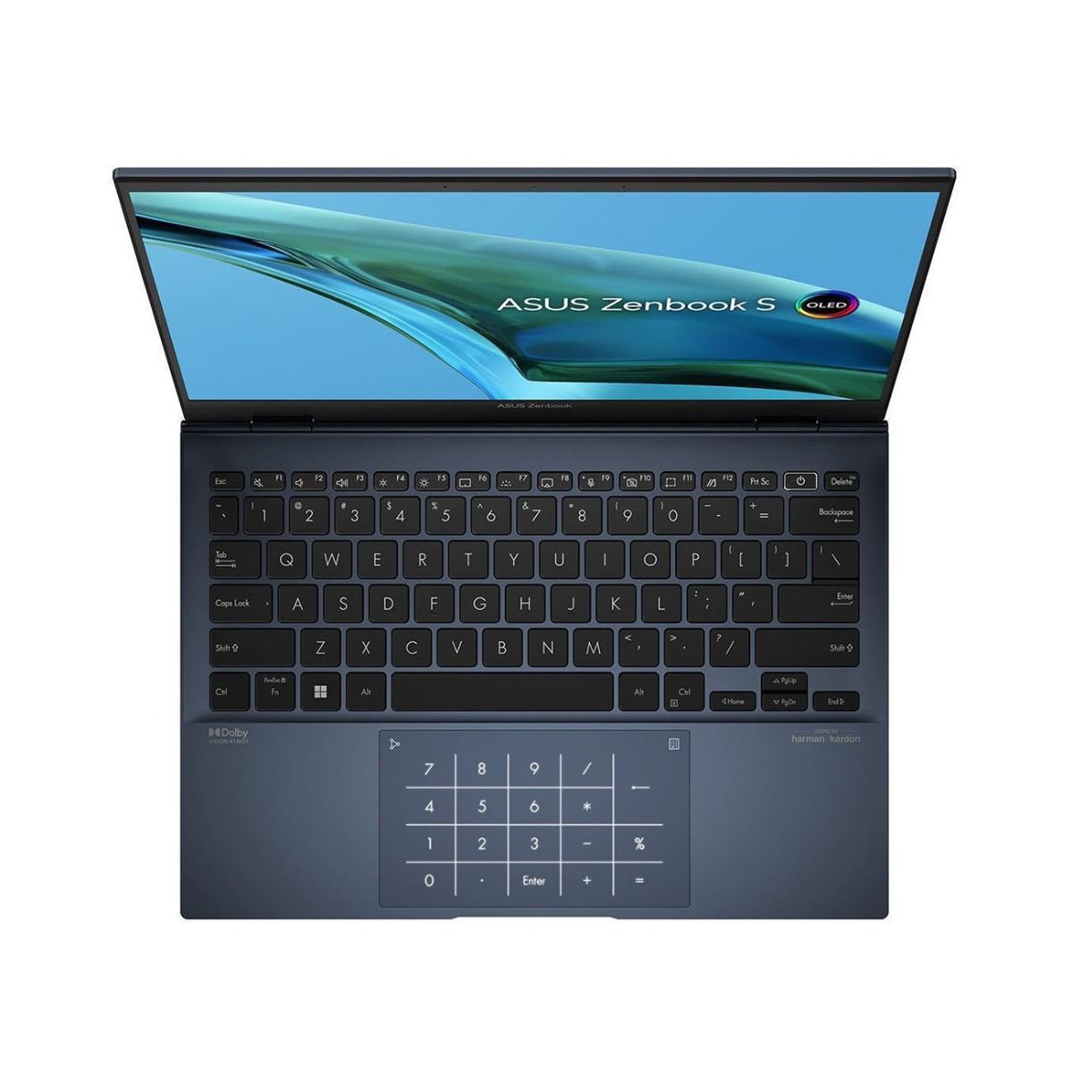 ASUS Zenbook S 13 OLED Laptop Touchscreen Ryzen 7 16GB RAM 512GB SSD Blue