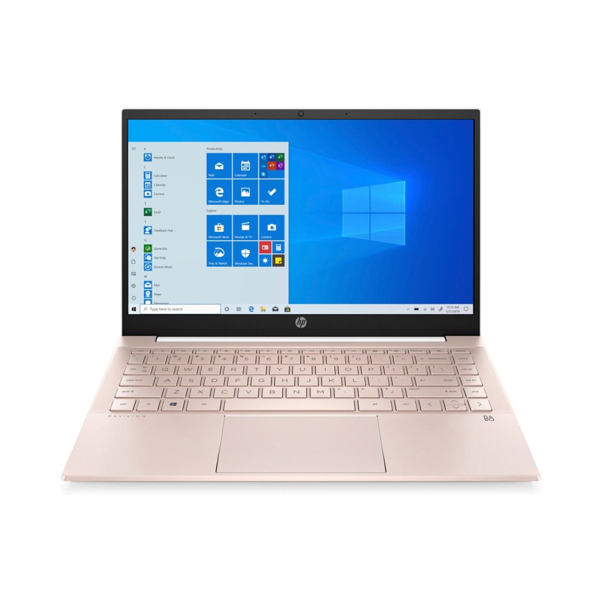 HP Pavilion 14-dv0607sa 14" Laptop Touch Intel Pentium Gold 4GB 128GB White