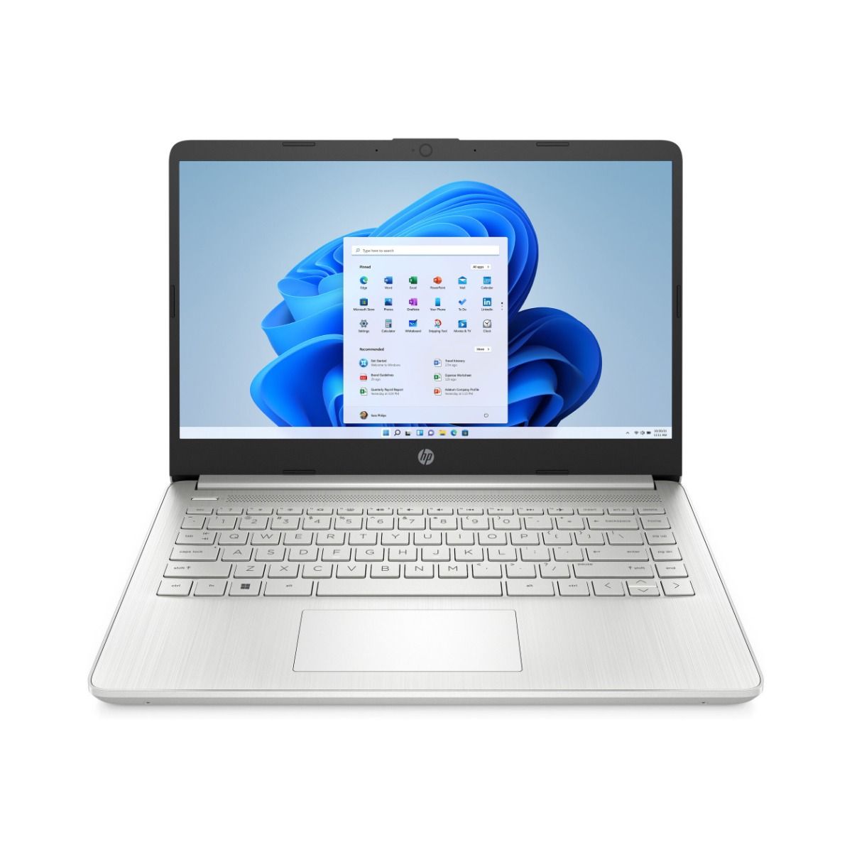 HP 14s-fq1013na 14" Laptop AMD Ryzen 5 5500U 4GB RAM 512GB SSD Silver