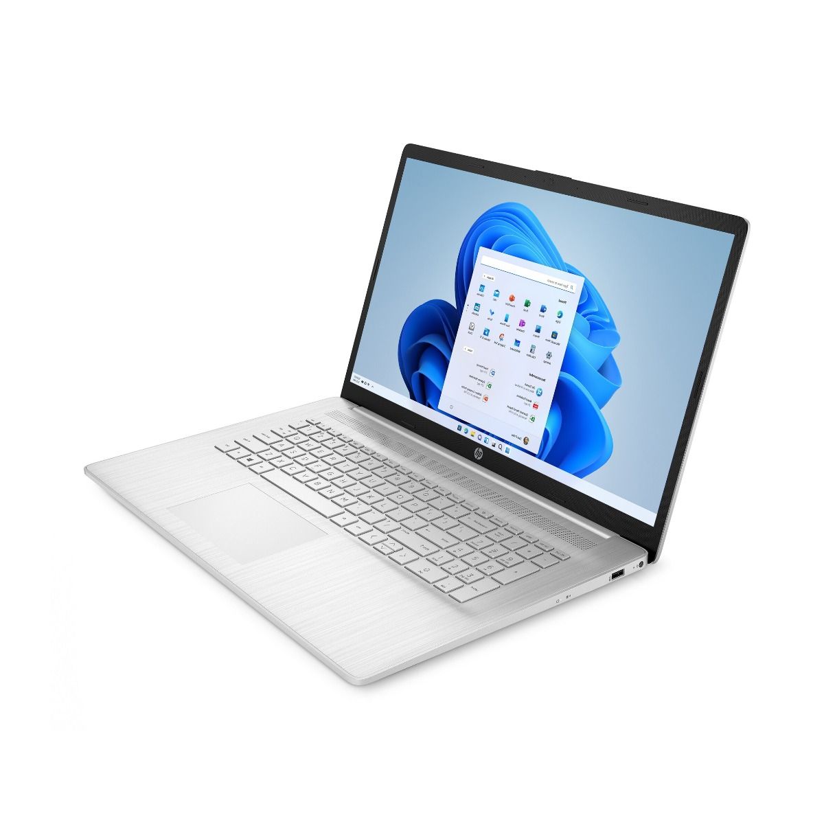 HP 17-cn0532sa 17.3" Laptop Intel i3 11th Gen 8GB RAM 128GB SSD Silver