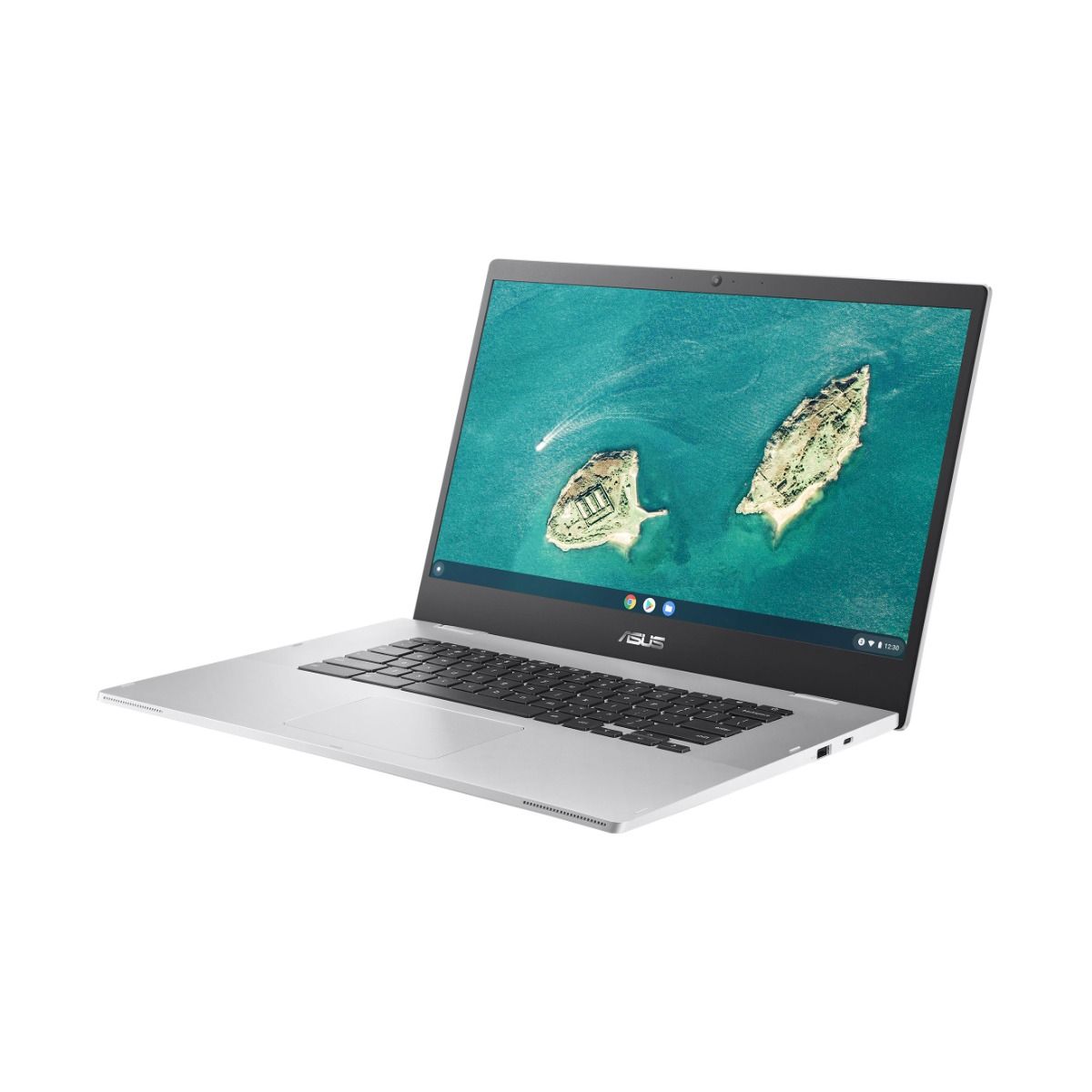ASUS Chromebook CX1 15.6" Laptop Intel Celeron 4GB RAM 128GB eMMC Silver
