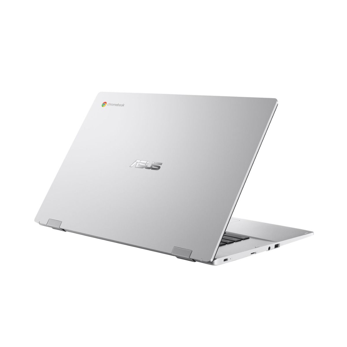 ASUS Chromebook CX1 15.6" Laptop Intel Celeron 4GB RAM 128GB eMMC Silver
