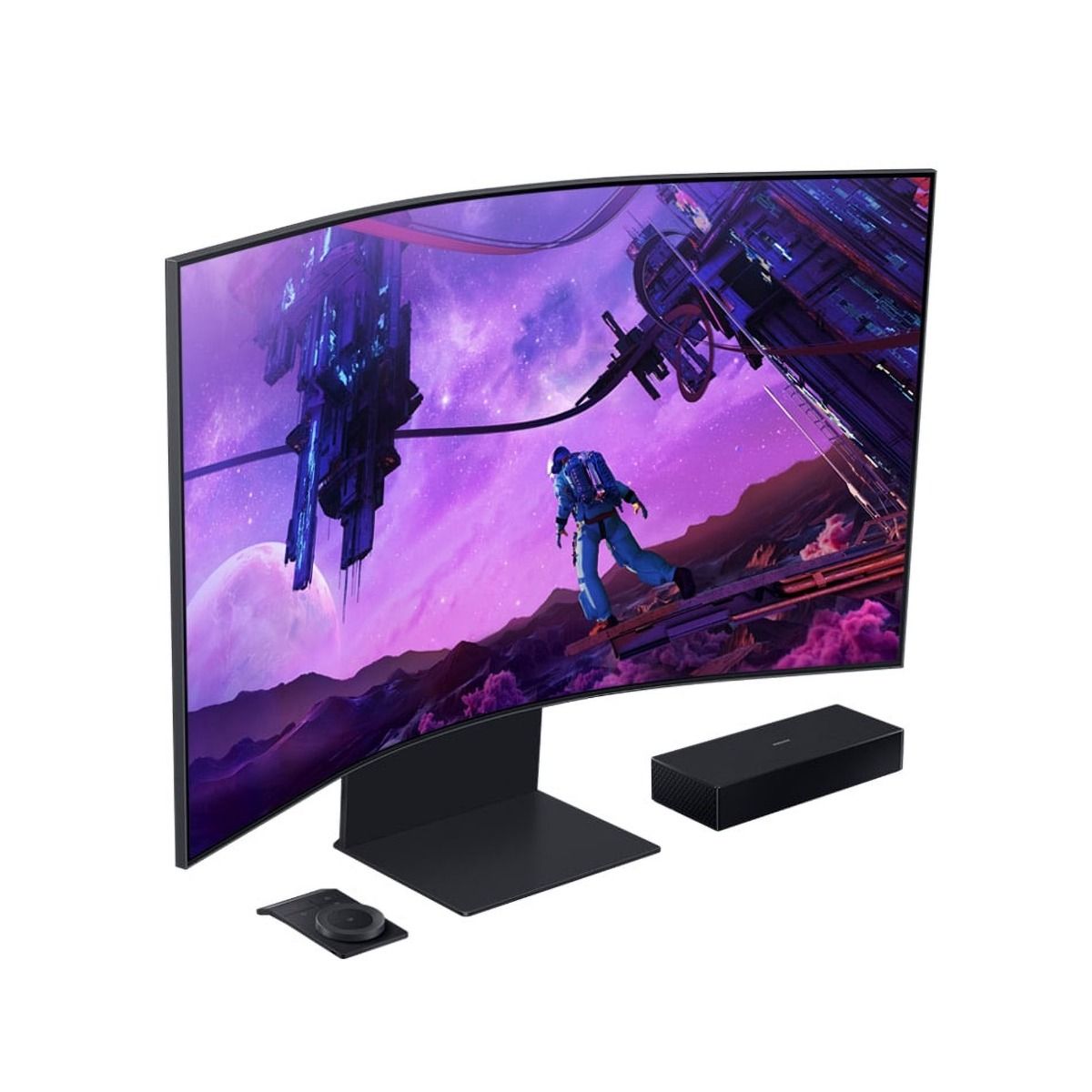 Samsung Odyssey Ark 55" Ultra HD 4K 165Hz Smart Gaming Monitor Mini LED 1ms HDR