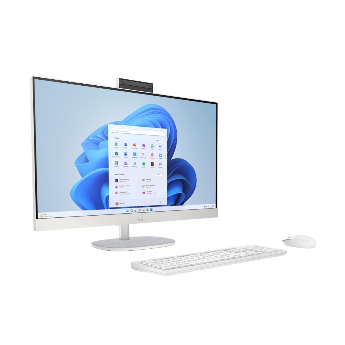 HP 27-cr0019na 27" All-in-One Desktop PC Intel i5 13th Gen 16GB RAM 512GB SSD