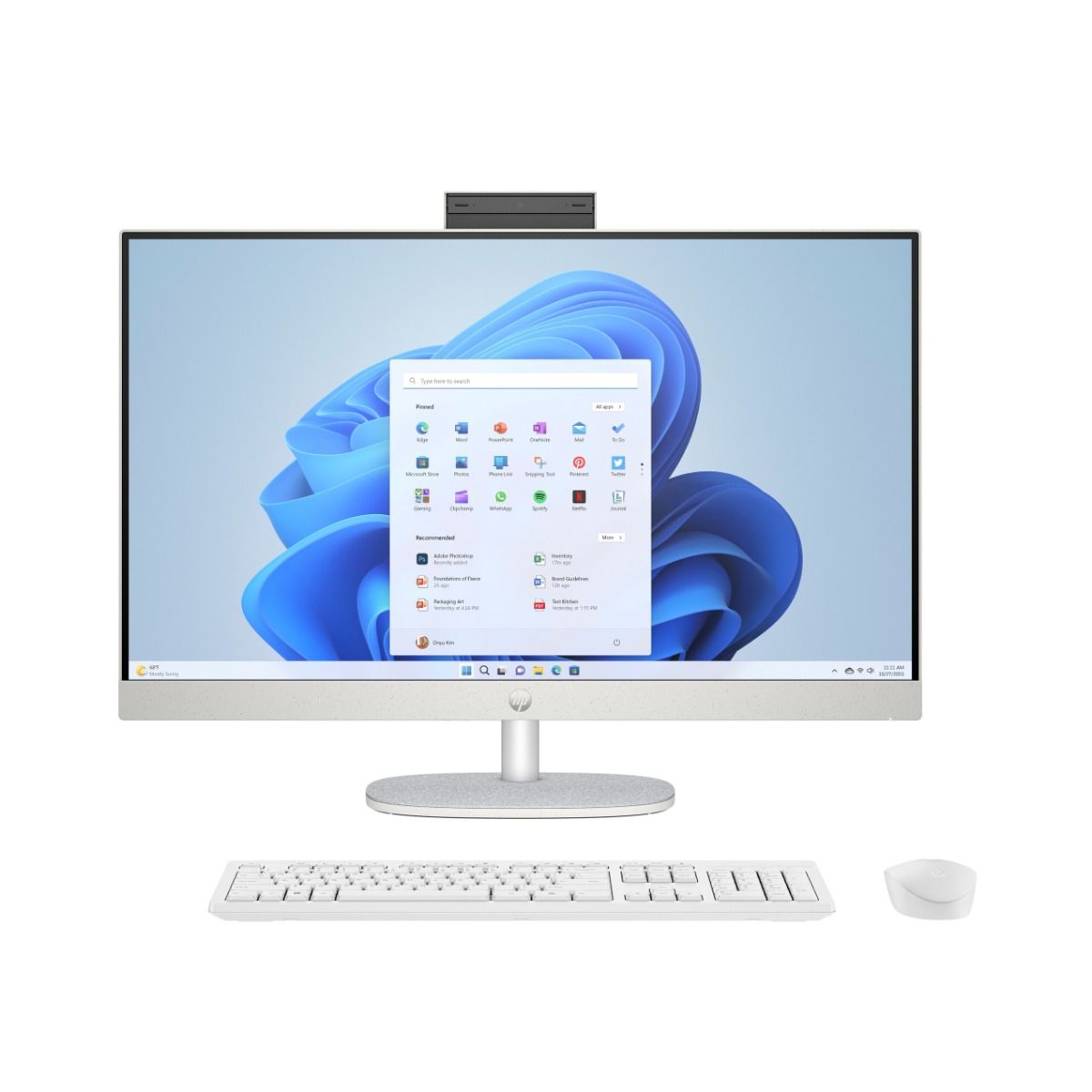 HP 27-cr0019na 27" All-in-One Desktop PC Intel i5 13th Gen 16GB RAM 512GB SSD