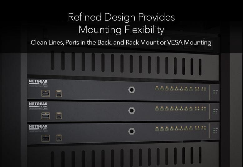 NETGEAR AV Line M4250-26G4F PoE+ Switch 24 Ports Managed Rack Mount