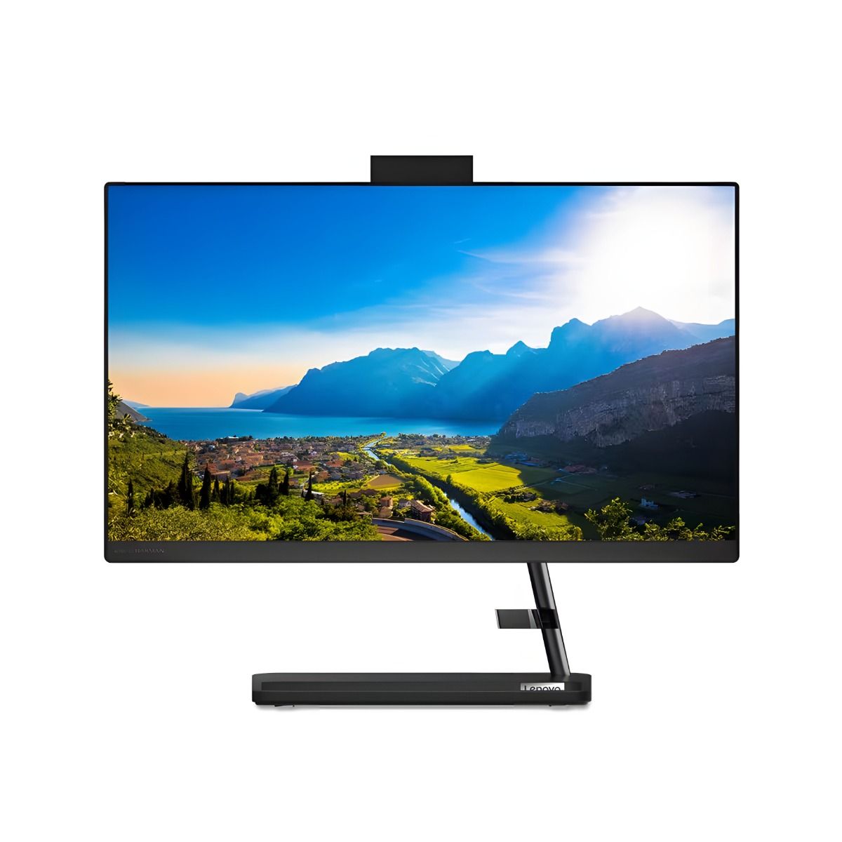 Lenovo IdeaCentre AIO 3 Desktop PC 21.5" Intel Pentium 4GB RAM 256GB SSD Black