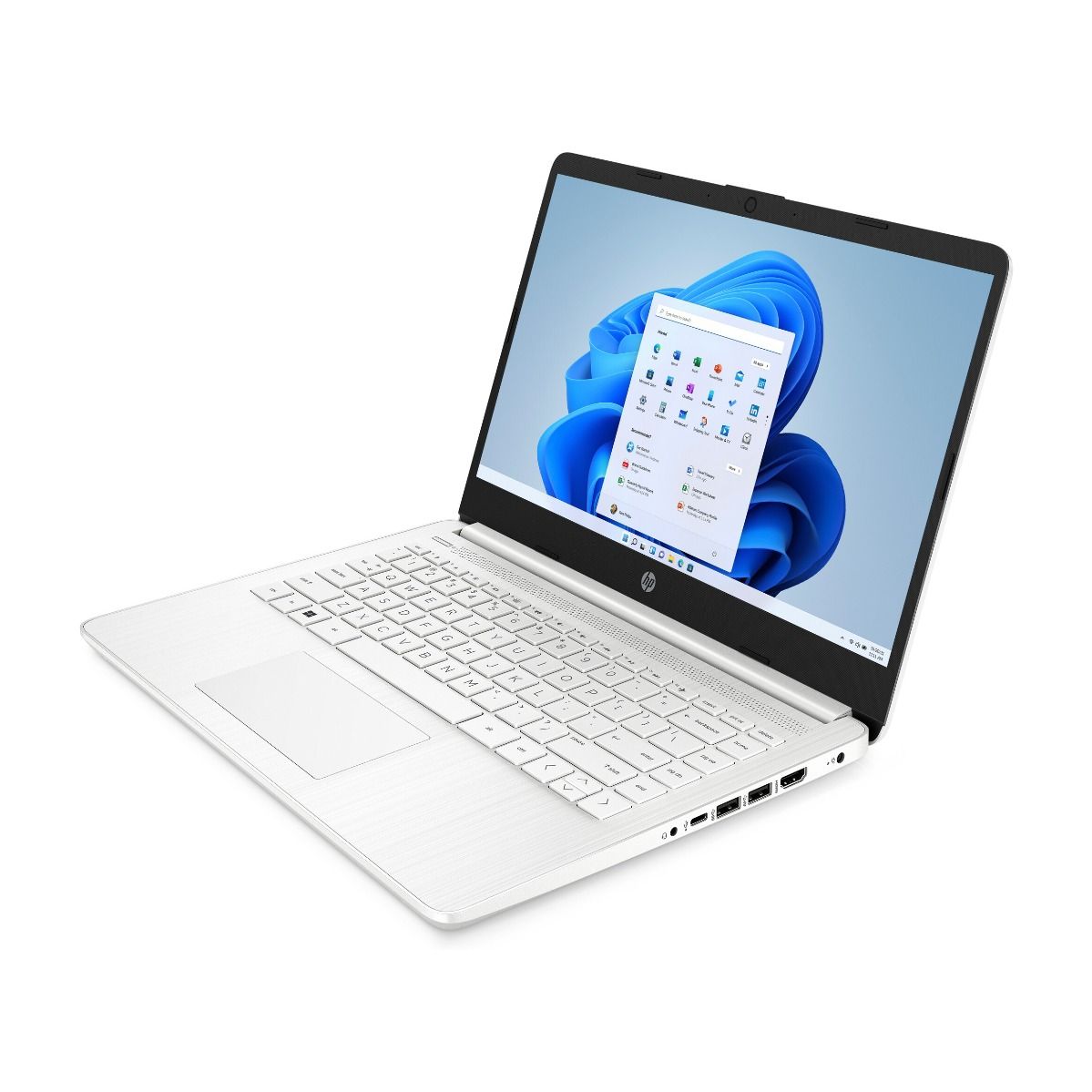HP 14s-dq0510sa 14" Laptop Celeron N 4GB RAM 64GB eMMC White