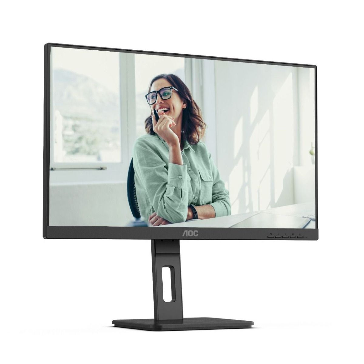 AOC 24P3CV 23.8" Full HD Monitor 75Hz Adaptive Sync USB Hub Black