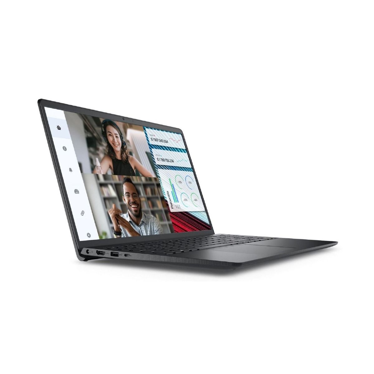 Dell Vostro 3520 15.6" Laptop Intel i3 11th Gen 8GB RAM 256GB SSD Black