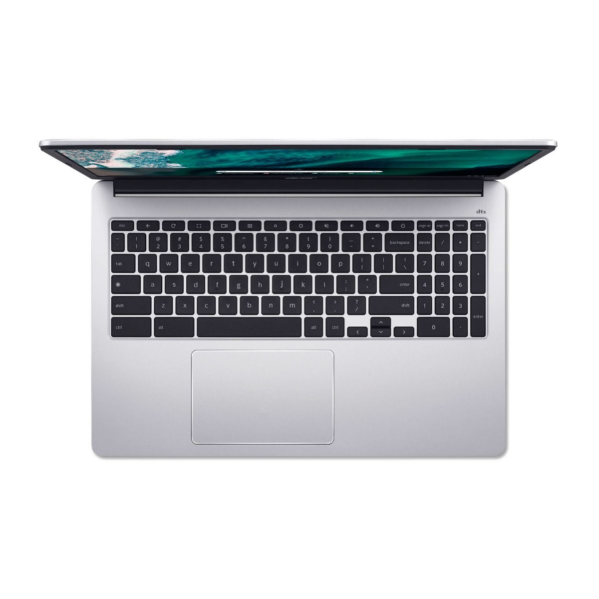 Acer Chromebook 315 15.6" Laptop Intel N6000 8GB RAM 128GB SSD Silver