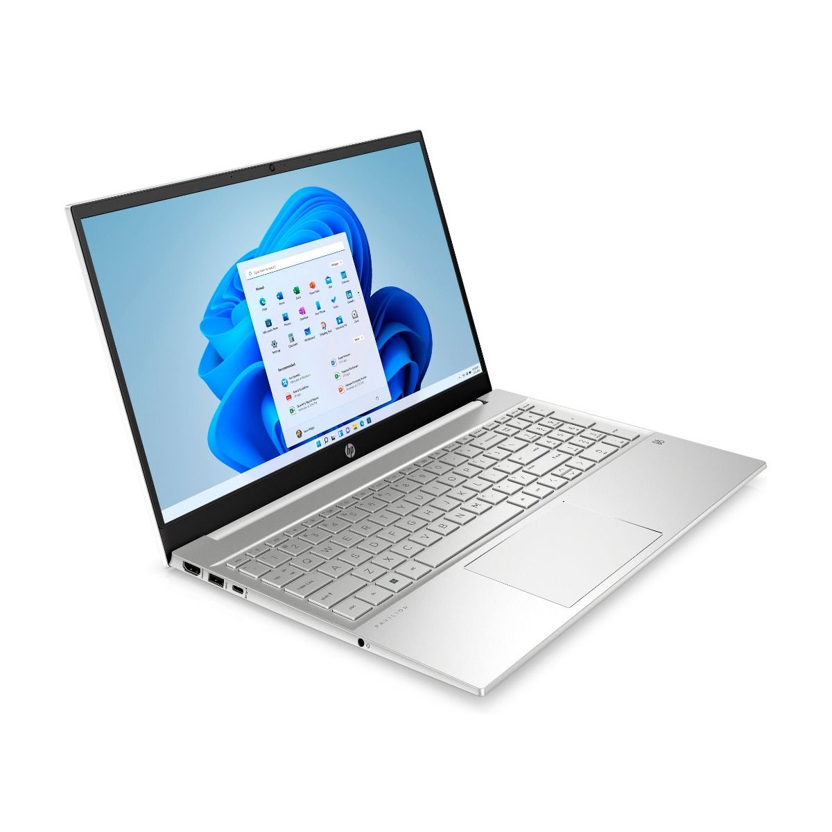 HP Pavilion 15-eh1029na 15.6" Laptop AMD Ryzen 5 8GB RAM 512GB SSD Silver