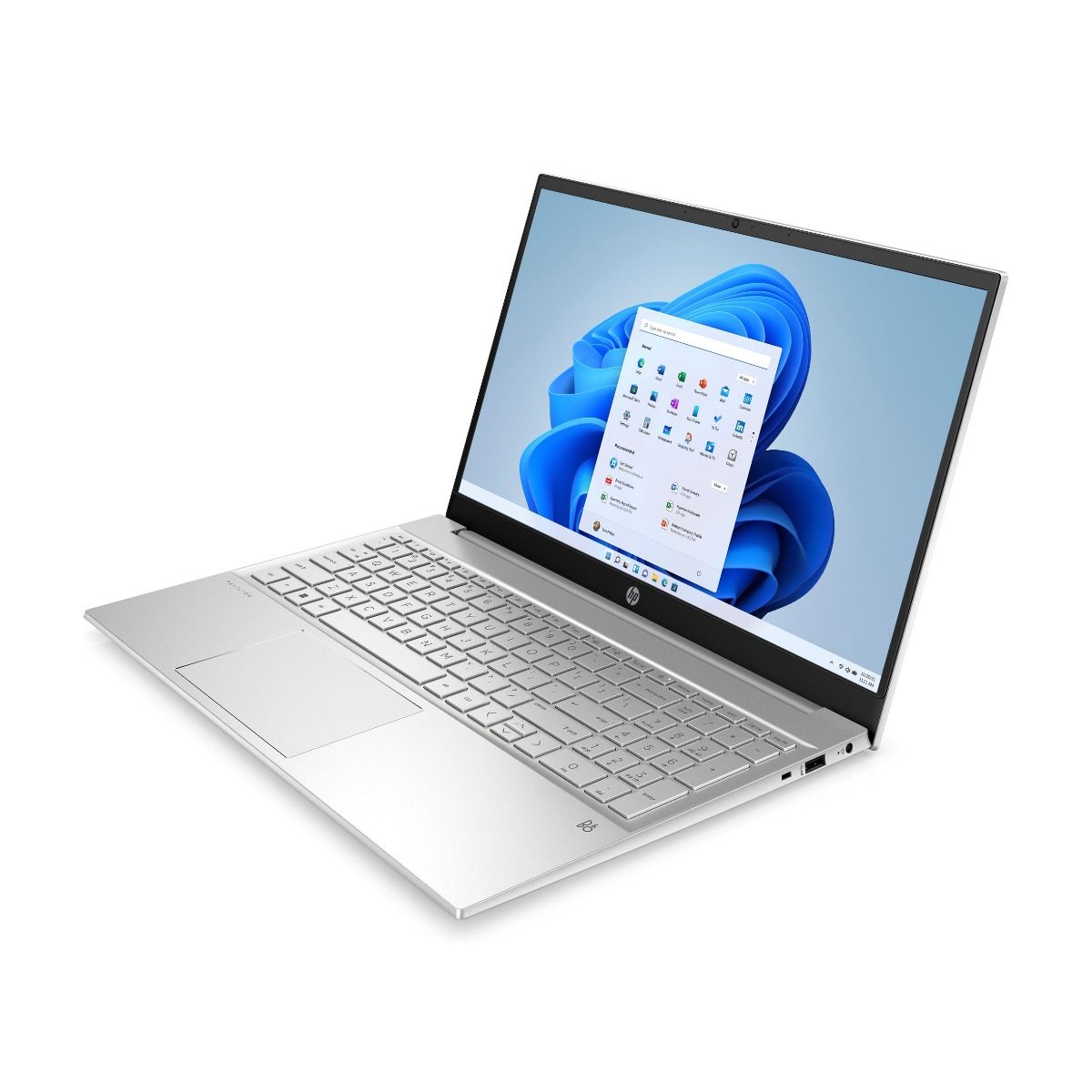 HP Pavilion 15-eh1029na 15.6" Laptop AMD Ryzen 5 8GB RAM 512GB SSD Silver