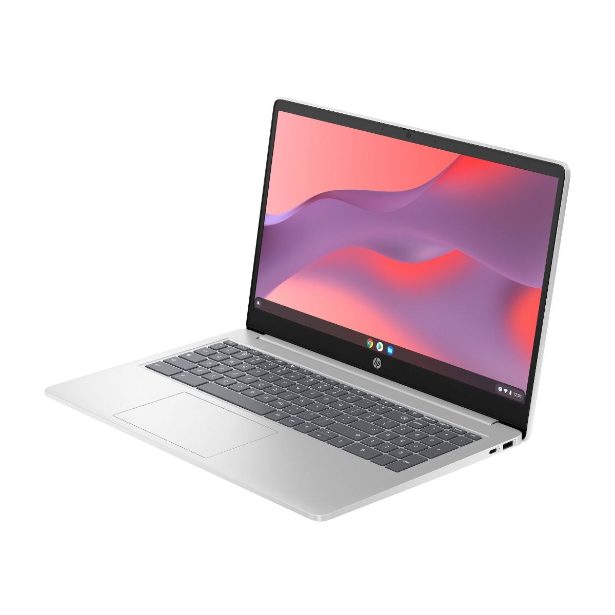 HP Chromebook 15a-nb0003na 15.6" Laptop Intel i3 8GB RAM 128GB Storage Silver