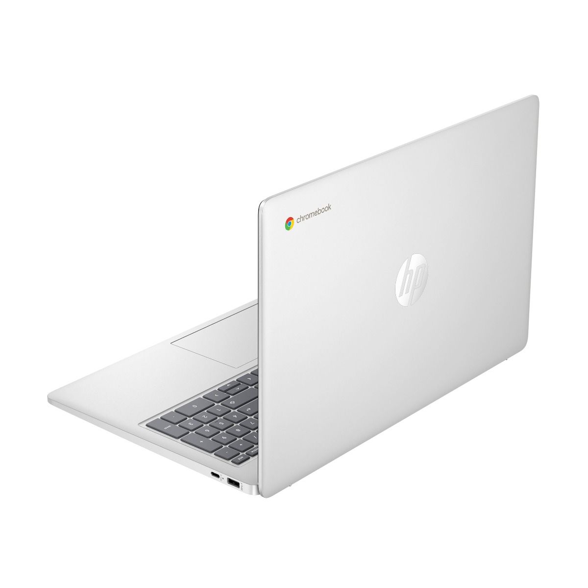 HP Chromebook 15a-nb0003na 15.6" Laptop Intel i3 8GB RAM 128GB Storage Silver