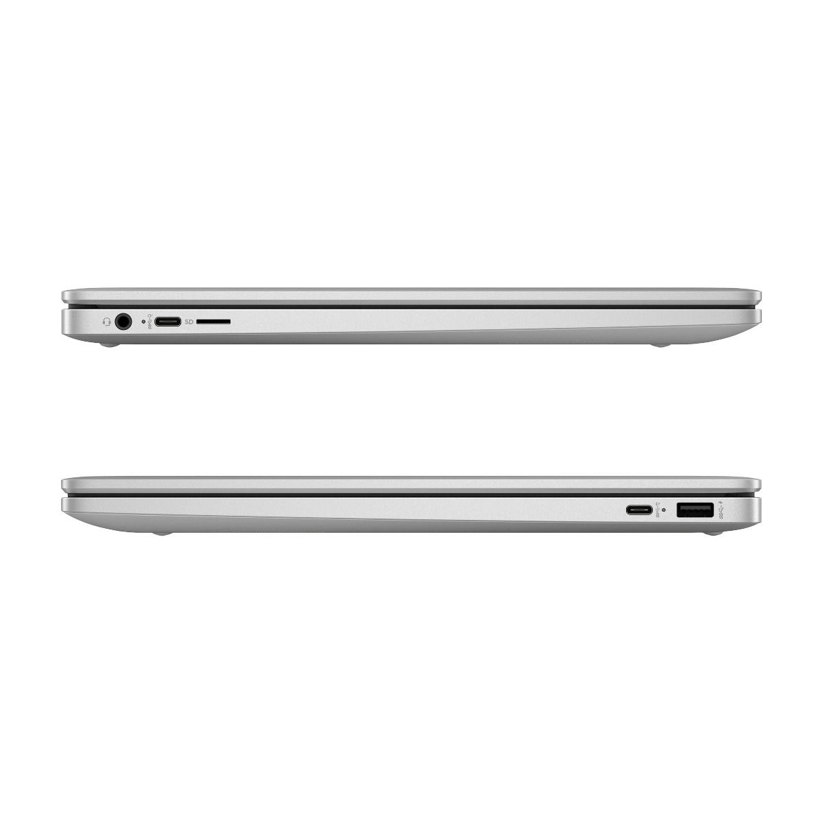 HP Chromebook 15a-nb0003na 15.6" Laptop Intel i3 8GB RAM 128GB Storage Silver