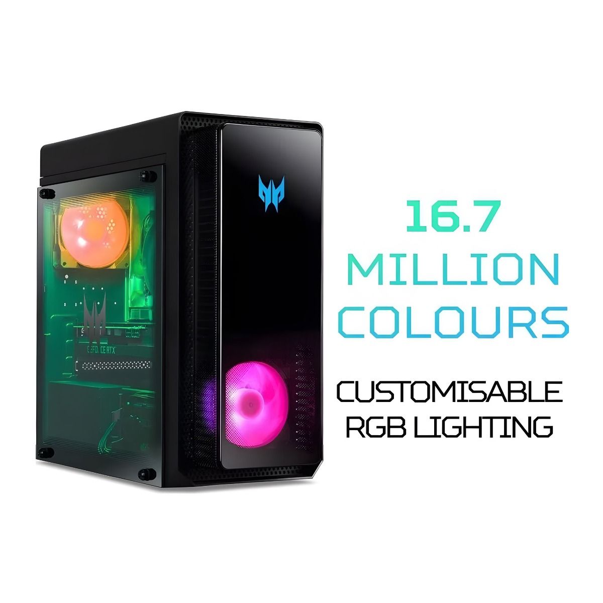 Acer Predator Orion 3000 PO3-650 Desktop Intel i7 13th Gen 16GB 1TB 1TB RTX 3060Ti