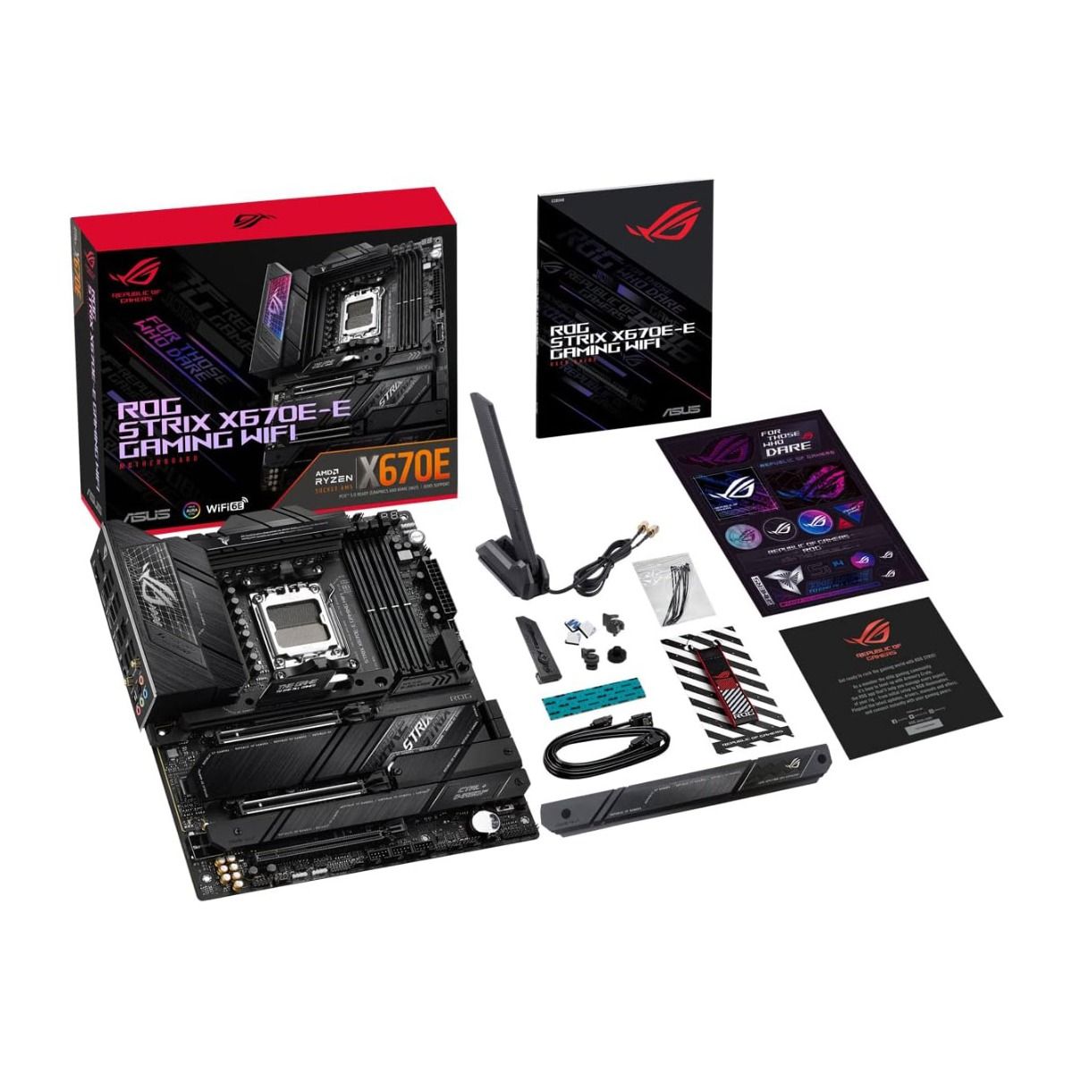 ASUS ROG Strix AMD X670E-E Gaming WiFi Motherboard AM5 DDR5 PCIe 5.0