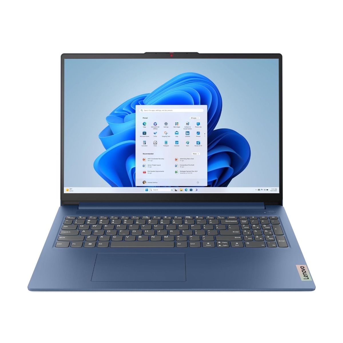 Lenovo IdeaPad Slim 3 15IAN8 15.6" Intel Core i3 8GB RAM 256GB SSD Blue