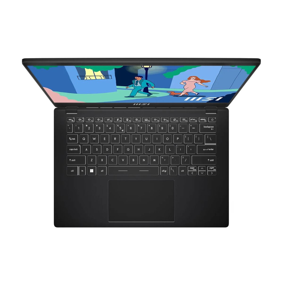 MSI Modern 14 Laptop 14 Inch Full HD Intel Core i3 12th Gen 8GB RAM 512GB SSD Black