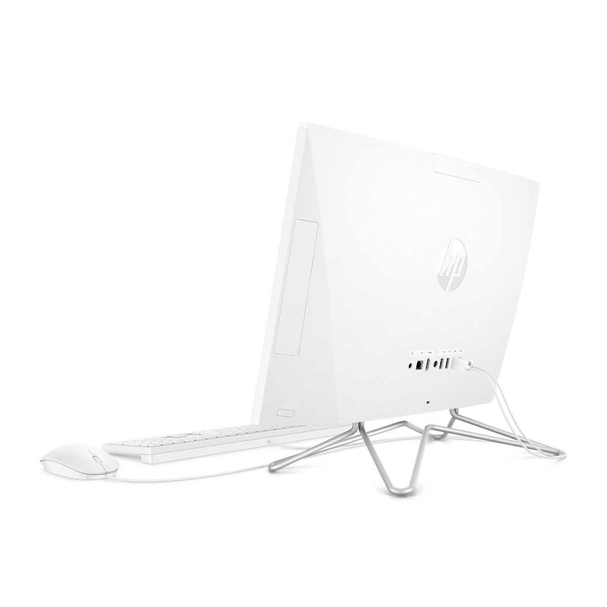 HP 22-dd2006na 21.5" All-in-One PC Full HD Pentium Silver 4GB RAM 128GB SSD White