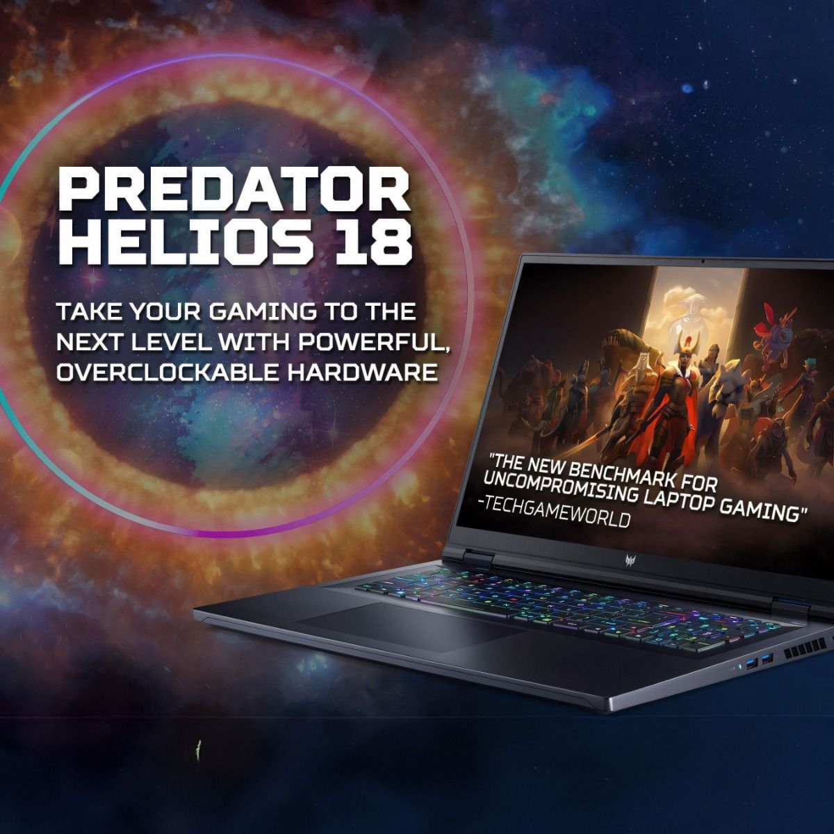 Acer Predator Helios Neo 18 Gaming Laptop i7 14th Gen 16GB 1TB RTX 4070