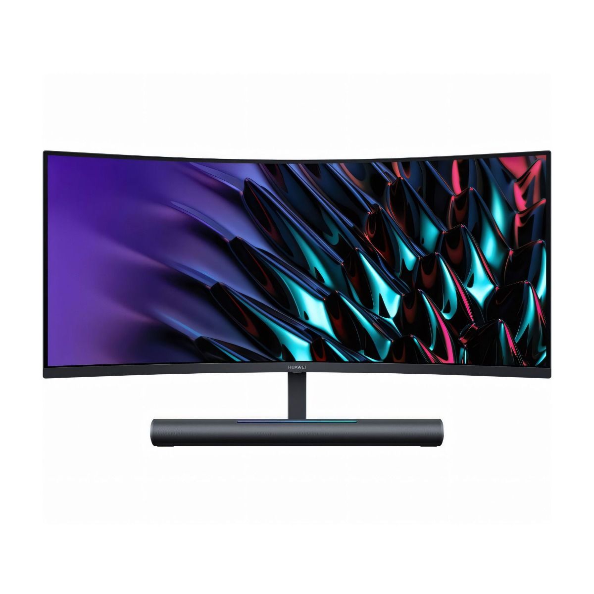 Huawei Mateview GT 34" Quad HD Curved Monitor HDR 165Hz Ultra Widescreen + Sound Bar
