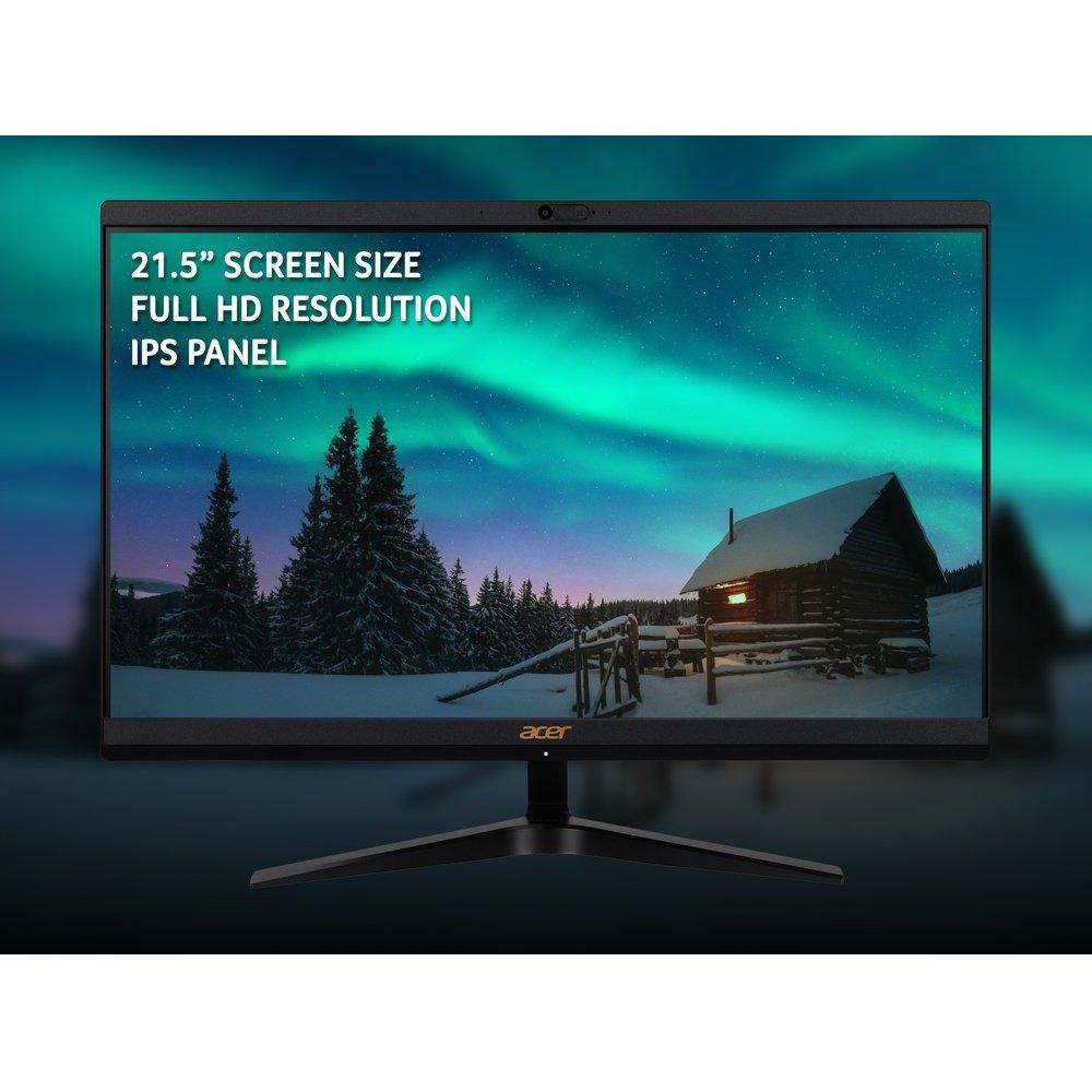 Acer Aspire C22-1800 All-in-One Desktop PC Intel i3 13th Gen 8GB RAM 512GB SSD