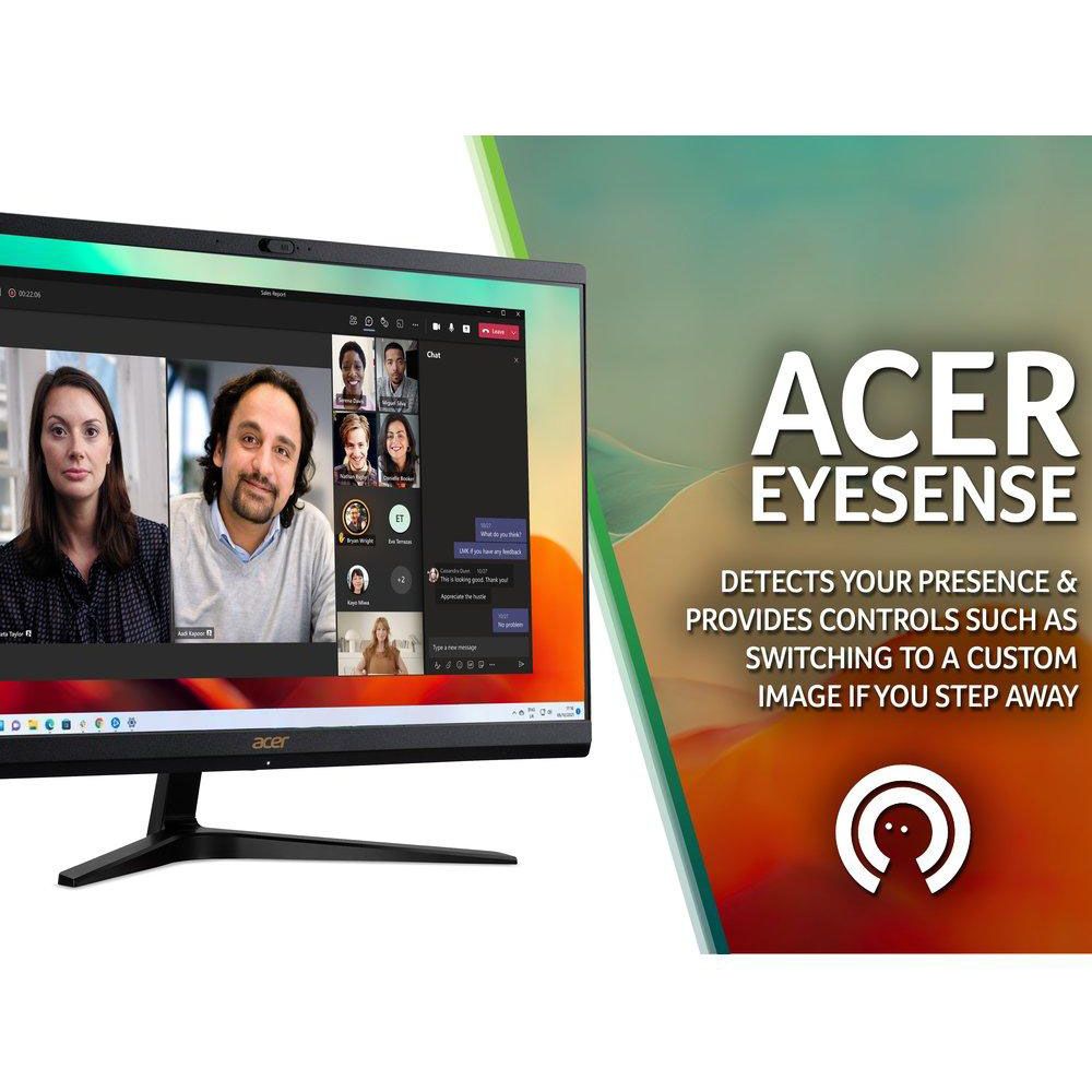 Acer Aspire C22-1800 All-in-One Desktop PC Intel i3 13th Gen 8GB RAM 512GB SSD