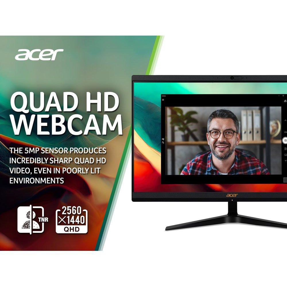 Acer Aspire C22-1800 All-in-One Desktop PC Intel i3 13th Gen 8GB RAM 512GB SSD