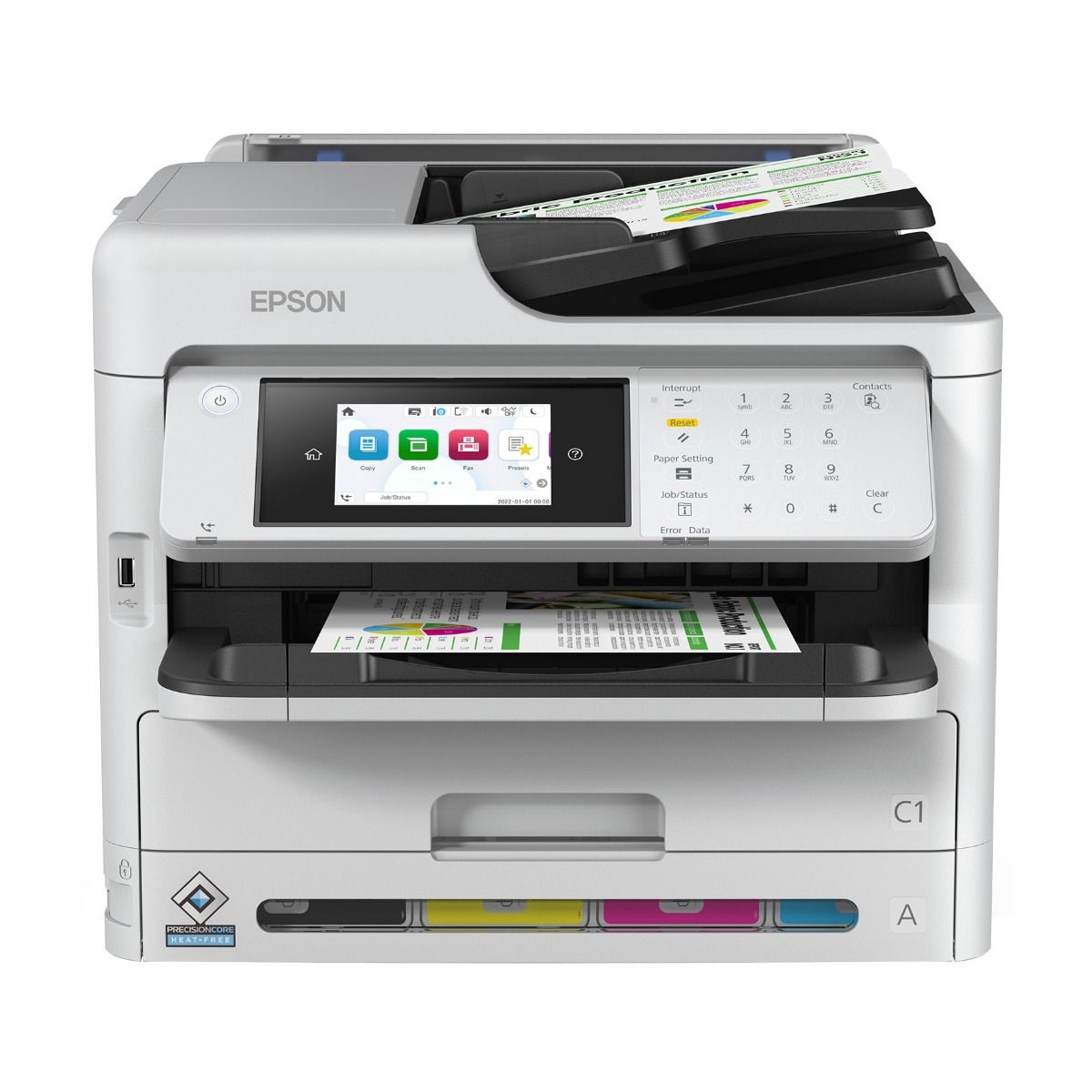 Epson WorkForce Pro WF-C5890DWF Printer A4 Colour Multifunction Inkjet