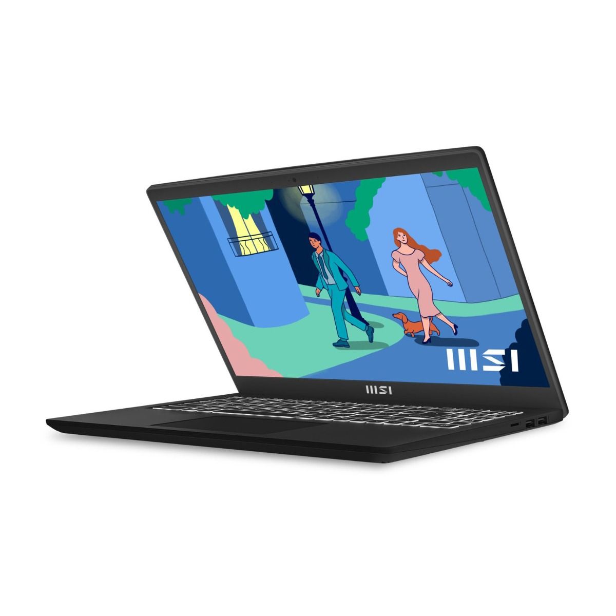 MSI Modern 15 B7M-085UK Laptop AMD Ryzen 5 7530U 8GB RAM 512GB SSD Black