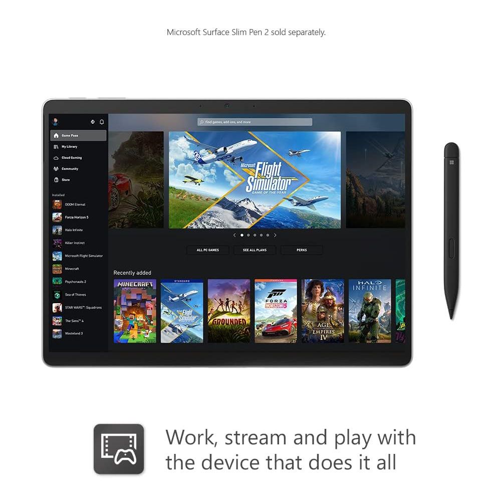Microsoft Surface Pro 9 13" Tablet Laptop i7 12th Gen 16GB 512GB Grey
